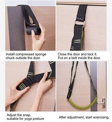 Yoga Fitness Stretching Strap, Door Flexibility Stretching Strap, Improve Leg…