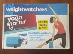 WeightWatchers Yoga Starter Kit 2 Complete Workouts w/ DVD Yoga Strap Block NEW