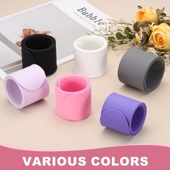Yoga Mat Strap Slap Band One Snap Yoga Mat Slap Band, Light Purple