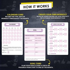 Flexies Pilates Board Workout Cards – 71 Exercise Cards with Tips