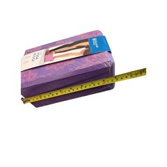Gaiam Evolve Foam Yoga Block Purple Mandala Print
