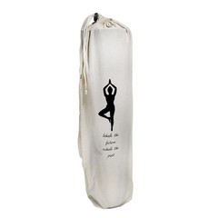 – Yoga Mat Bag Cover -100% Canvas Lightweight,Washable Yoga Dust Bag With Adj…