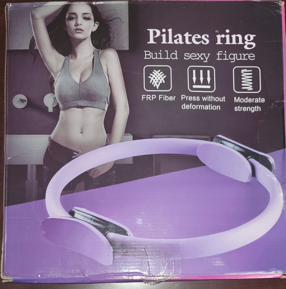 Yoga Dual Grip Pilates Ring • Purple – Sports Healthy Happy