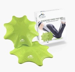 Dux Ridge Green Exercise Knee Pad Set NEW in Box