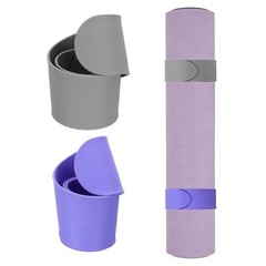 YELARXI 2Pcs Yoga Mat Strap Slap Band, One Snap Yoga Mat Slap Band for Keep M…