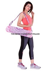 5 PC Wholesale Mandala Lot Yoga Bag Activities Pilates Carrier Indian Cotton Bag