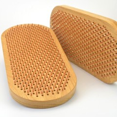 Oak Sadhu Board “Mandala” Copper Nails 10 mm/0.4 inch