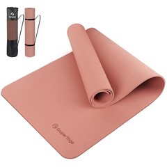 Gruper Yoga Mat Non Slip, 72″L x 24″W x 0.24*24*72 Inches, Pink