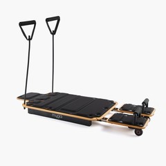 Myga Wooden Pilates Reformer,Home Pilates Machine with Adjustable Resistance …
