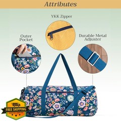 Maison d’ Hermine Happy Florals Yoga Mat Bag