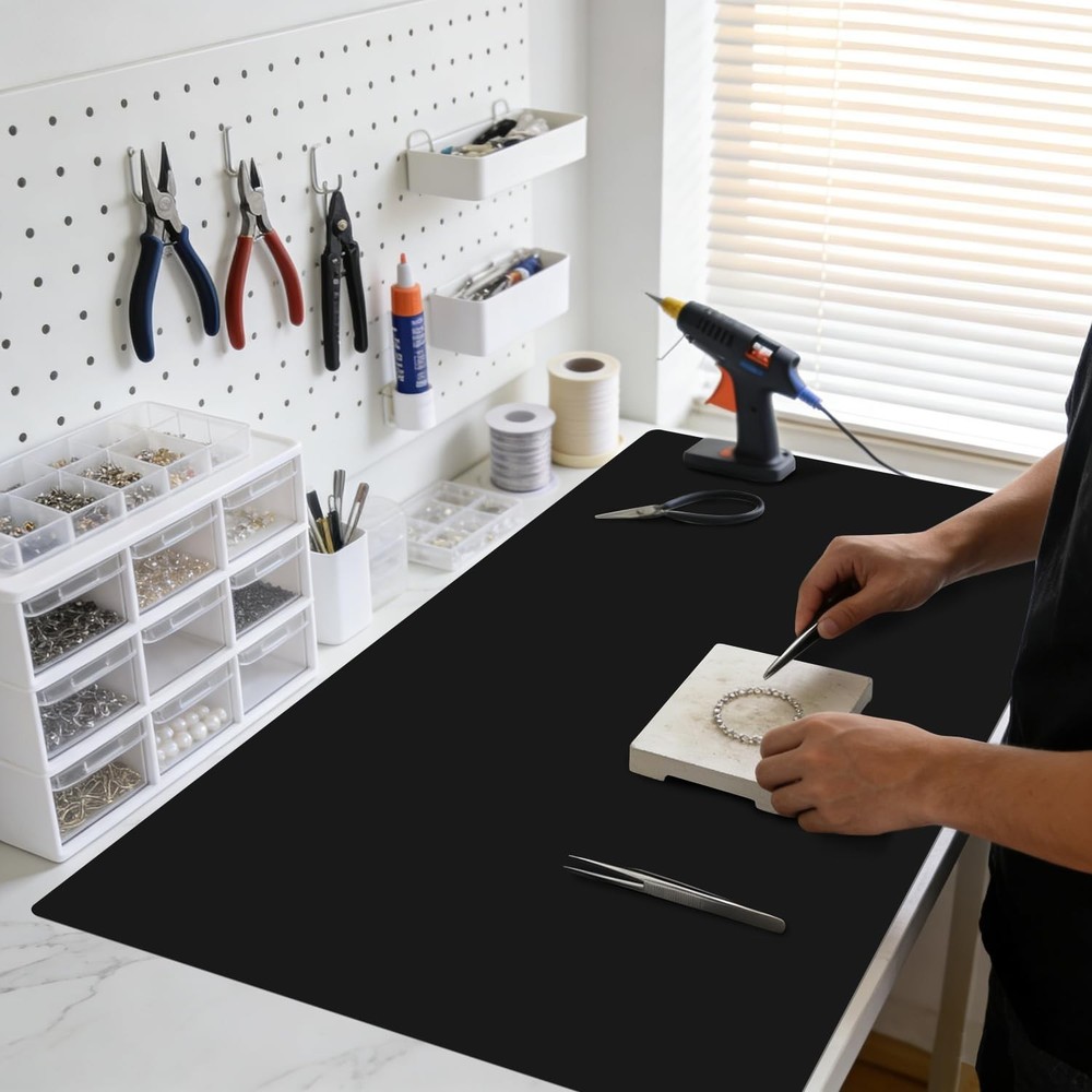 Extra Large Silicone Mat for Kitchen Counter 36″ x 24″ Silicone Table Mat for…