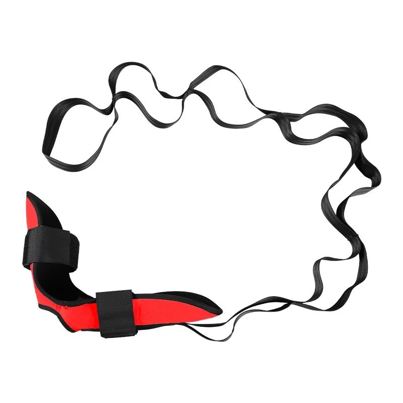 Yoga Stretching Strap Leg Foot Flexibility Band Rehab Pilates Exercise Tool