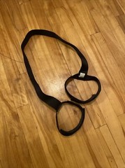 Black Lululemon Sweat Once A Day Yoga Mat Strap