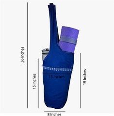 Yoga Mat Bags for Women | Yoga Mat Carrier with Large Zipper Pocket Backpack