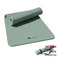 Yoga Mat – Premium 7mm Thick Exercise Mat, Anti-Tear 32” Extra Pale Green