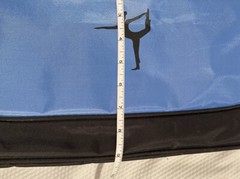 Yoga Bag with Mat holder, 2 straps, 2 pockets, New without tags, 16″x9″x5″