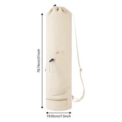 31 × 7.5 in Yoga Mat Storage Bag Accommodates Yoga Mats Up To 10mm Thick