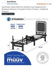 Pilates Reformer (At-home) – BRAND NEW/STILL IN BOX – Price negotiable