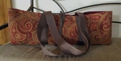 Designer Mat Carrying Bag~Yoga/Pilates/Exercise~ Lined~Handmade~30″x10x6″