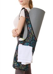 Neoprene Yoga Mat Bag Lightweight Spacious Carrier Large Zipper Gym Pocket