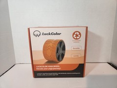 LuckColor Yoga Wheel Orange Black Stretching Back Roller Flexibility New