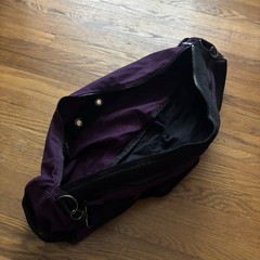 Manduka MatSak Yoga Bag Large Yoga Mat Bag Carrying Strap Purple Breathable
