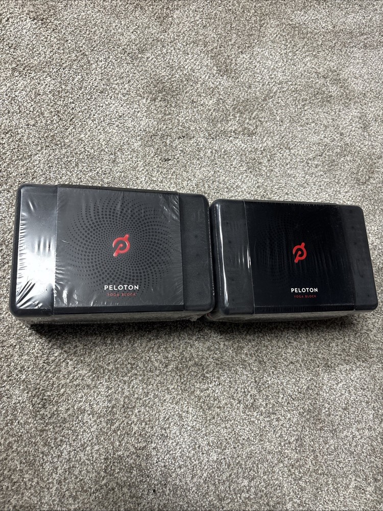 Peloton Yoga Block Set Of 2 Foam 4x6x9 Sealed