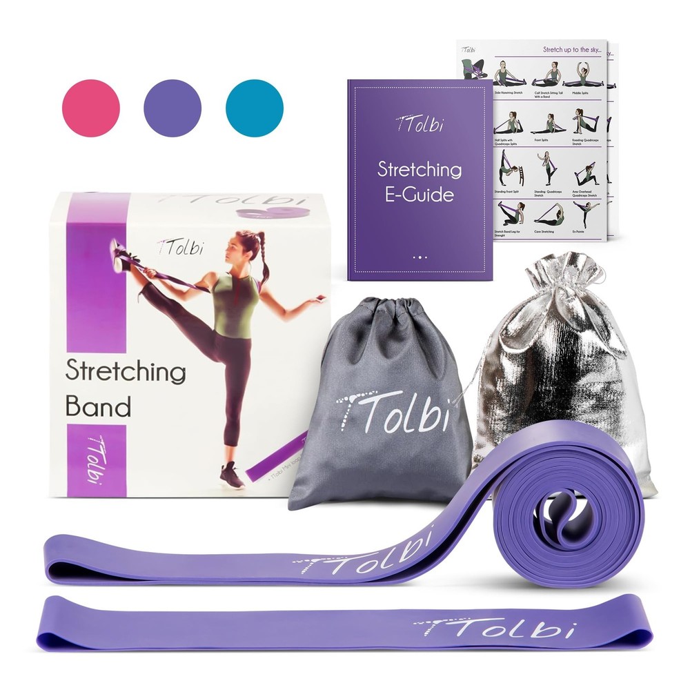 Premium Stretch Bands for Dancers – Improve Stretching & Flexibility with