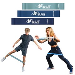 Pro Balance Bands – 3 Premium Loop Band Set