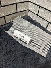 Multipurpose PVC grip mat Odor Free Hand Washable Grey Color Pack of 1 Free Pos