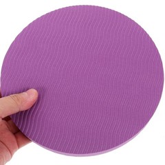2Pcs Purple Anti Skid Yoga Cushion Pad for Kneeling Elbow Wrist Protection