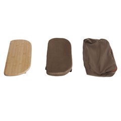 Modern Foldable Kneeling Meditation Bench with Cushion and Carrying Bag