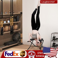 Yoga Headstand Bench Balance Training Chair Upside Down Chair Exercise Fitness