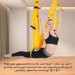 Anti-Gravity Aerial Yoga Hammock Stretch Strap(Green)