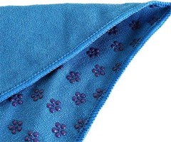 NON SLIP YOGA TOWEL _ HOT BIKRAM GRIP w/ TRAVEL BAG _ SIZE 72″x24″ _ BRAND NEW