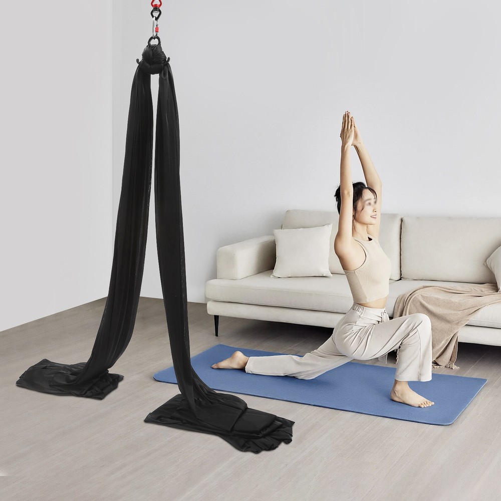 2.6X10M Long Yoga Hammock Aerial Silk Yoga Swing AntiGravity Fitness Yoga Flying