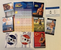 Beach Body’s Power 90 CD Set Total Body Transformation System Tony Horton