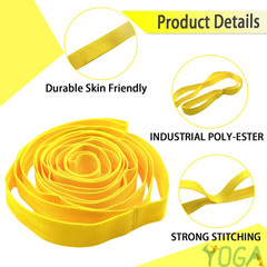 Stretching Strap Yoga Strap with Loops, Stretch Straps for Physical Therapy, Non