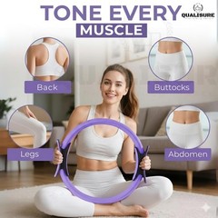 Pilates Kit for Women with Magic Circle Pilates Ring, Pilates Ring Fitness Tr…