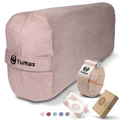 Tumaz Yoga Bolster Set – Rectangular 27.6″ x 9.8″ x 5″, Avoberry
