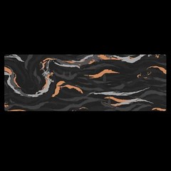 Yoga mat aqua brush peach