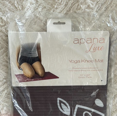 Apana Luxe Yoga Knee Mat 10″X24″ 10mm Thick Double Sided Brand New