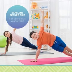 60”x24” Non Slip Yoga Mat for Exercise – 3mm Thick Comfortable Workout Floor …