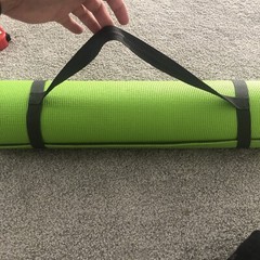 Lime Green Yoga Mat Thick Non-slip Durable Exercise Fitness Gym 26×71