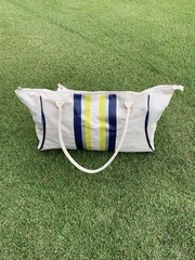 DSW Yoga Mat Carrying Tote Bag “BAG ONLY!” Multicolor Stripes Yoga Resort *READ*