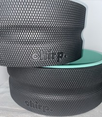 Chirp Wheel+ 3 Pack Rolling Exercise Wheels 12″ 10″ 6″ for Back Pain. With Bag