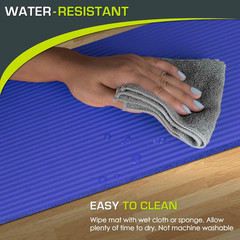 Extra Thick Yoga Knee Pad and Elbow Cushion 15Mm (5/8”) Fits Standard Mats for P