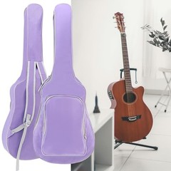 Acoustic Guitar Bag 40 41 Inch, Guitar Gig Bag, Double Shoulder Purple