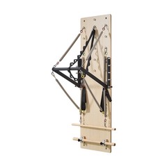 VEVOR Wall Mounted Pilates Reformer Machine Pilates Springboard Maple Wood Gym