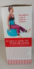 Bally Total Fitness Starter Kit for Pilates – New, Power Band, Slimmer Belt, Bal